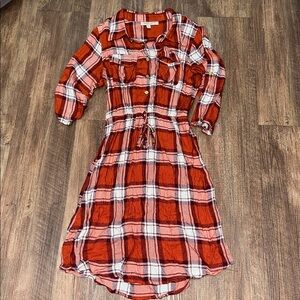 SPEED LIMIT Girls Size 12 Plaid Dress